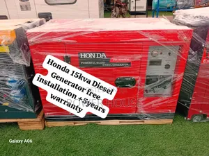 Smooth Start Honda Diesel Generator 15kva Silent