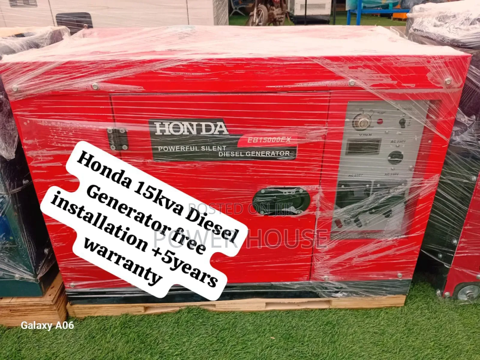 Power Bootcamp Honda Diesel Generator 15kva Silent