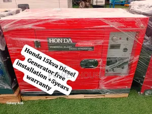 Power Bootcamp Honda Diesel Generator 15kva Silent
