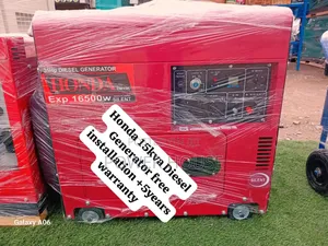 Portable Standby Honda Diesel Generator 15kva Silent