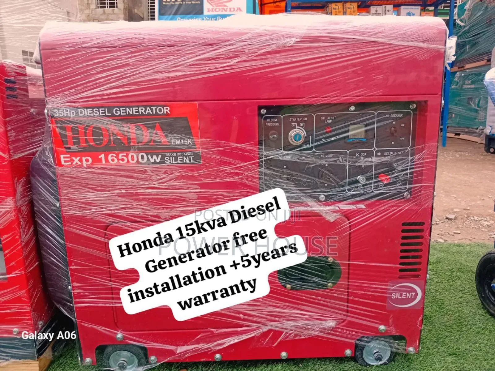 Safety First Honda Diesel Generator 15kva Silent