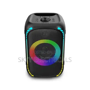 Porodo Soundtec Party Speaker 200w With 5.25′′ Woofer 2′′Fm– Black