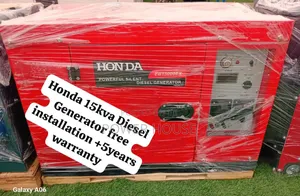 Heart of the Storm Honda Diesel Generator 15kva Silent