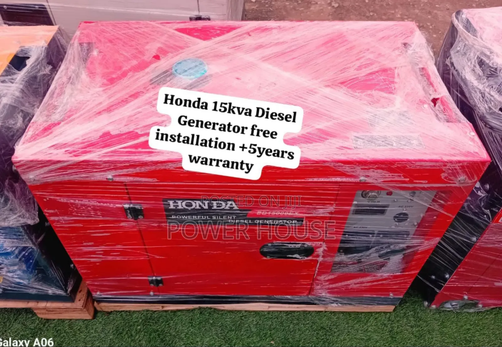 Whispering Dynamo Honda Diesel Generator 15kva Silent