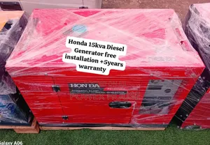 Whispering Dynamo Honda Diesel Generator 15kva Silent