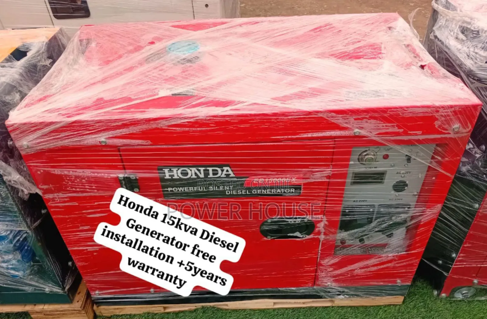 Pulse of Prometheus Honda Diesel Generator 15kva Silent