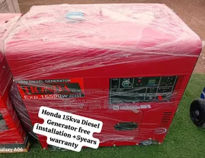 Clock Work Dynamo Honda Diesel Generator 15kva Silent