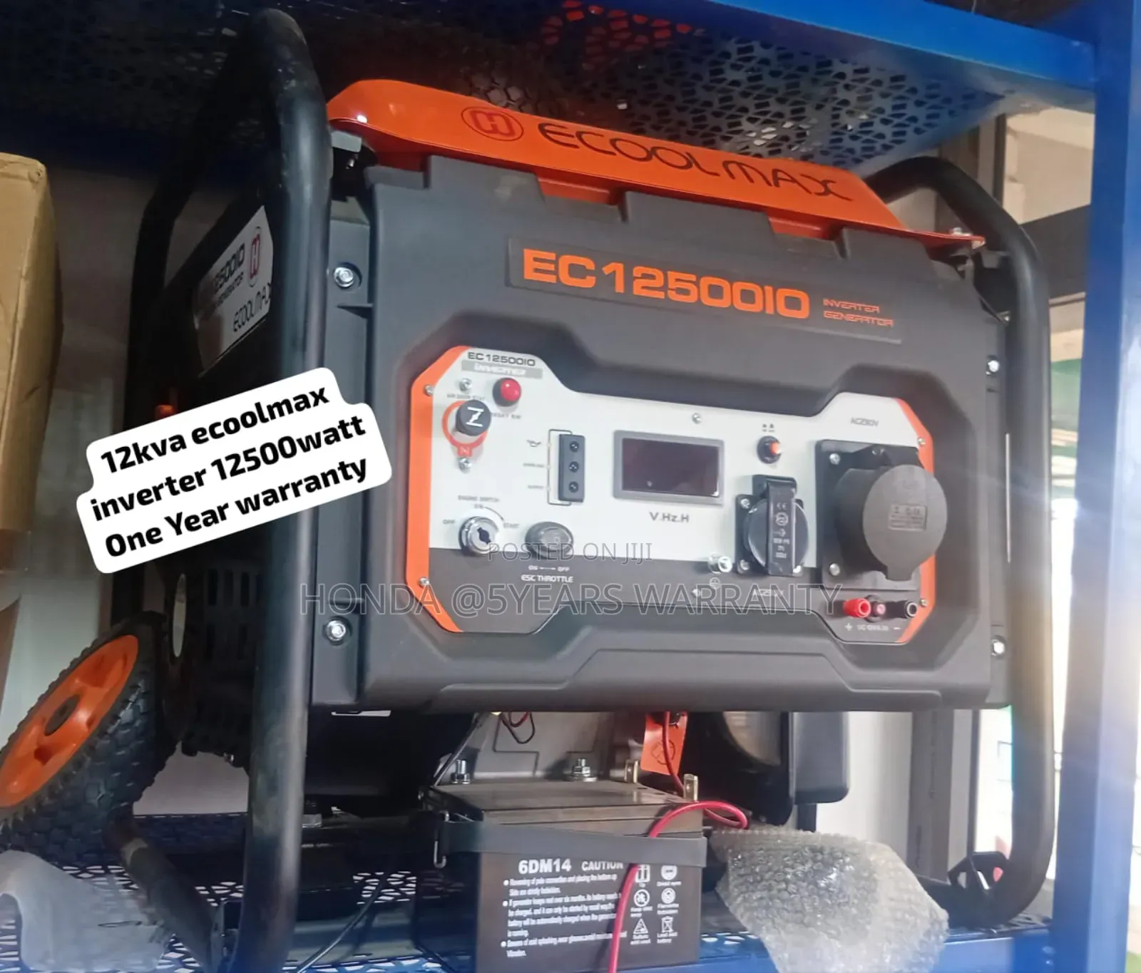 12kva Ecoolmax Inverter Generator Petrol 12500watt Ecoolmax