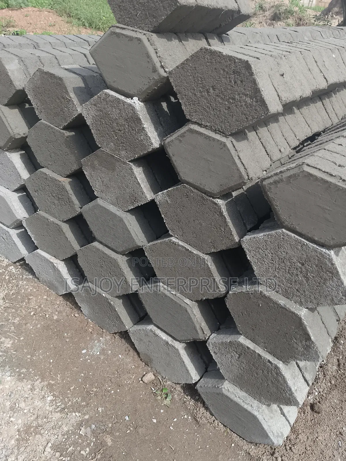 Hexagon Pavement