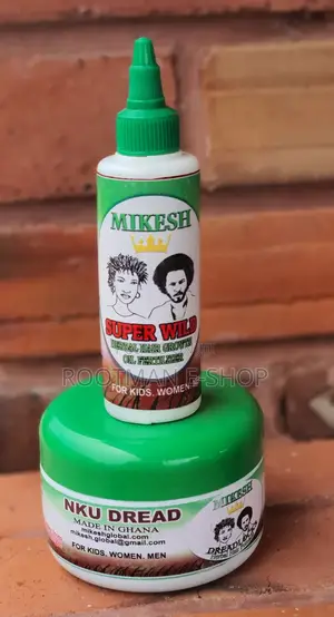Mikesh Hair Food + Healing Oil. 3x Hair Boost