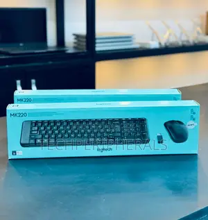 Wireless Original Logitech Mk220 Keyboard and Mouse Combo