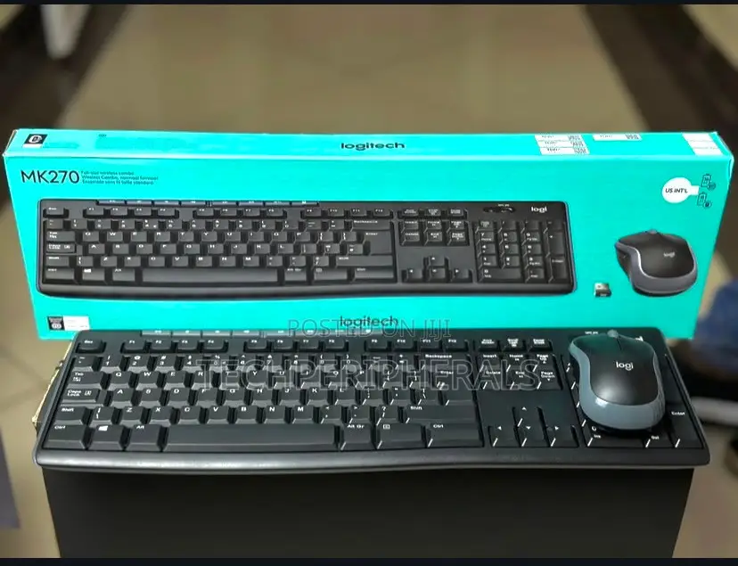 Logitech Mk270 Wireless Keyboard and Mouse Combo
