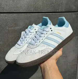 Original Adidas Samba Leather Blue