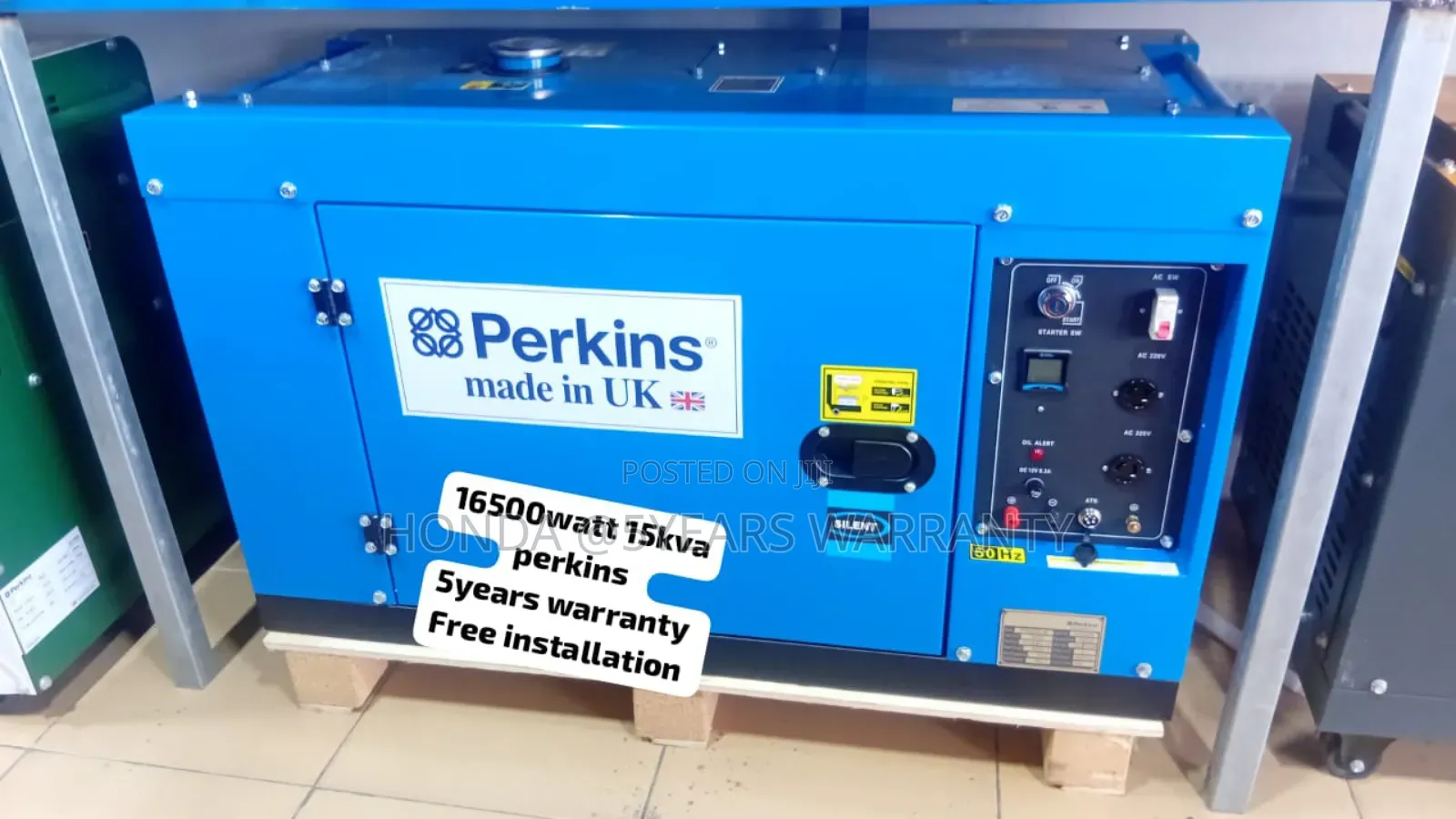 Responsible Power Perkins 15kva 16500watt Diesel Generator