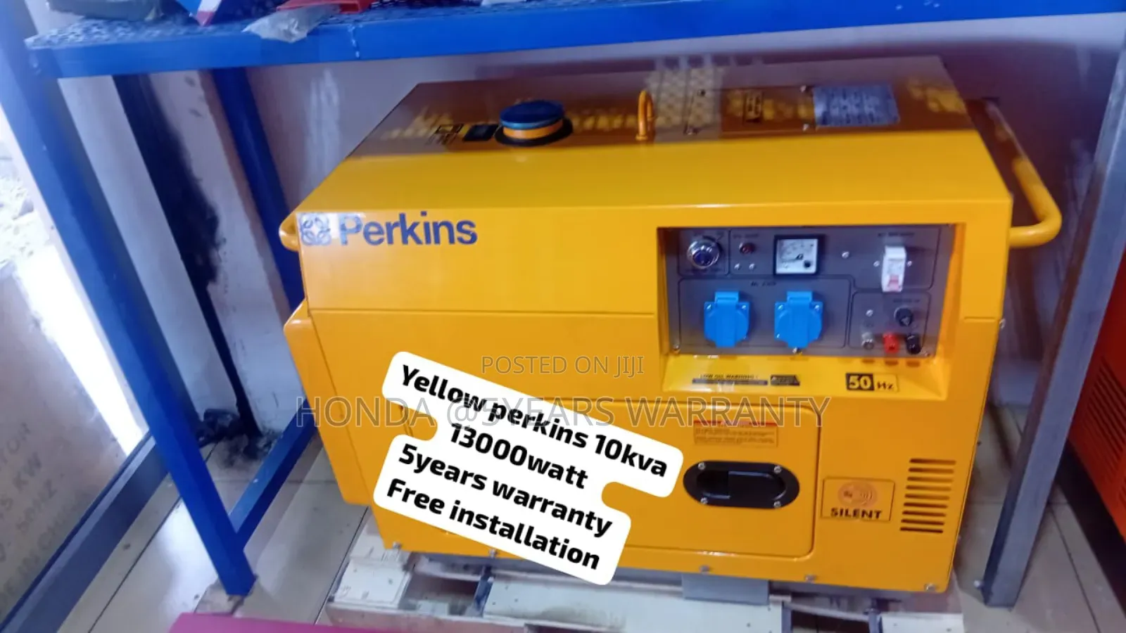 Professional Grade Perkins 10kva 13000watt Diesel Generator