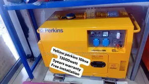 Professional Grade Perkins 10kva 13000watt Diesel Generator