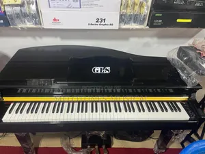 GLS Digital Grand Piano Vf Keys GRH Glossy Black Model.