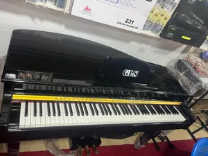 GLS Digital Grand Piano Vf Keys GRH Glossy Black Model.