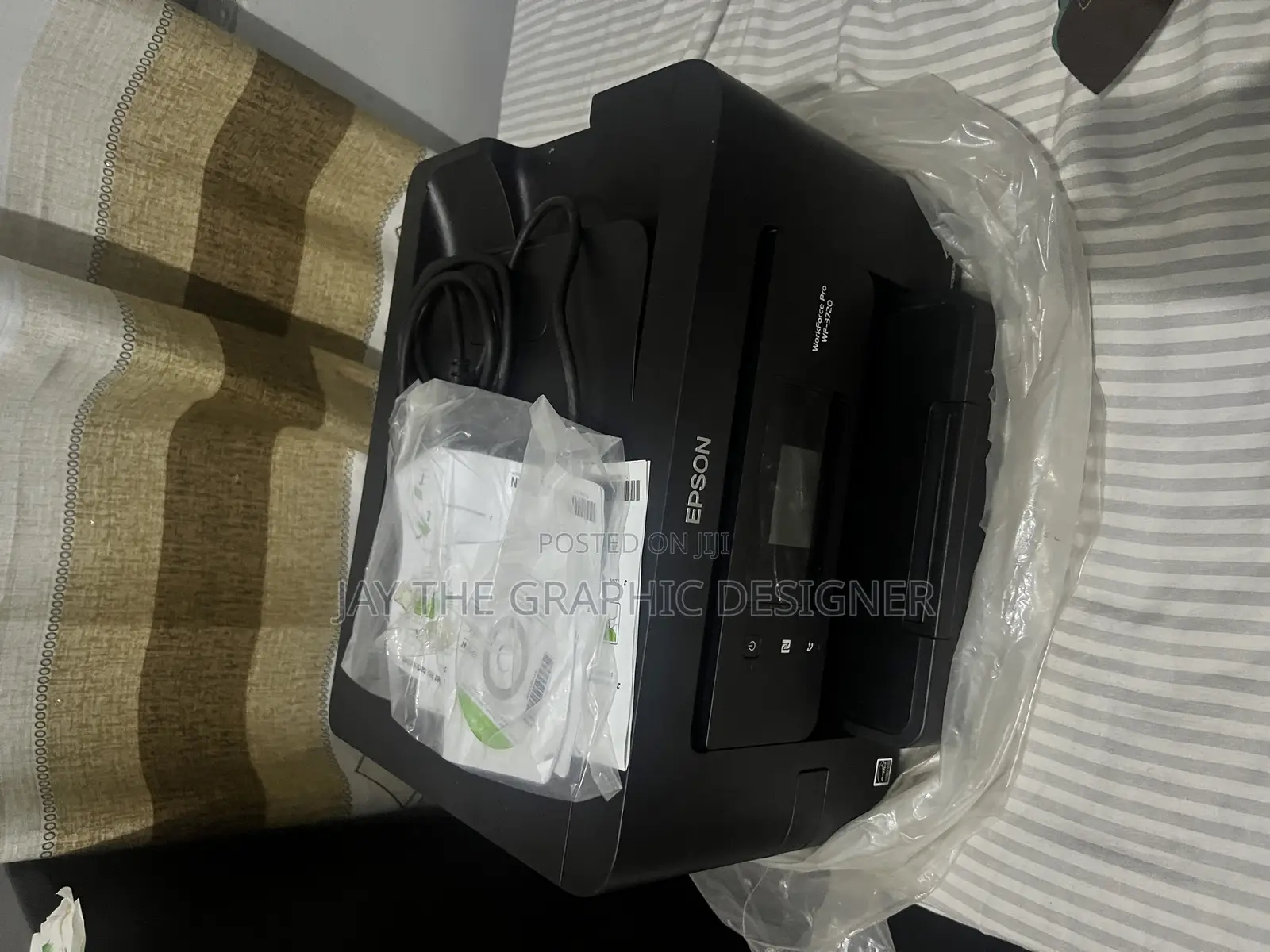 Epson Work Station Pro Wf-3720 Modern Printer