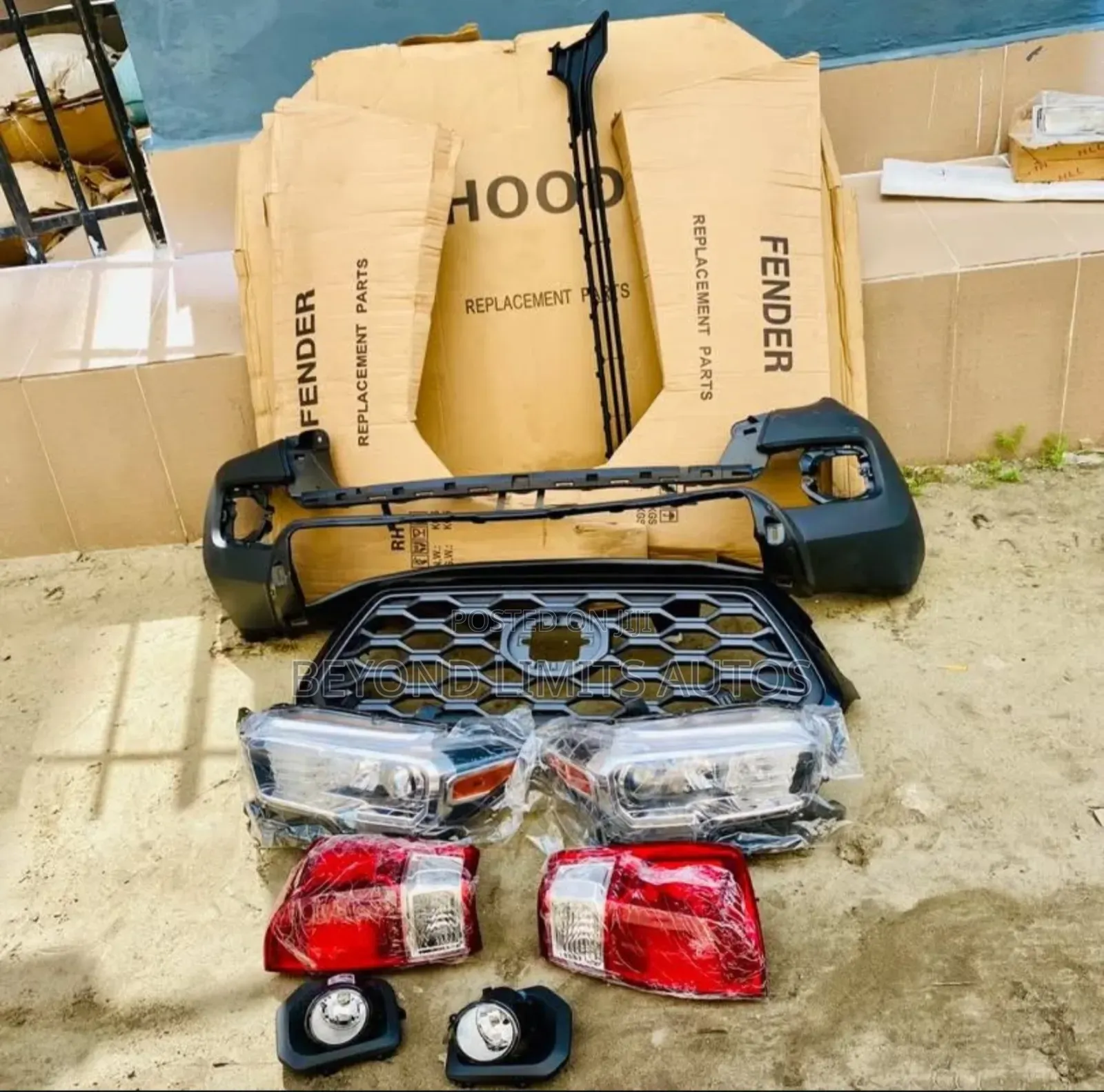 Complete Body Kits Upgrade for Tacoma
2018-2022