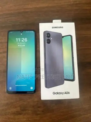 New Samsung Galaxy A06 128 GB Black