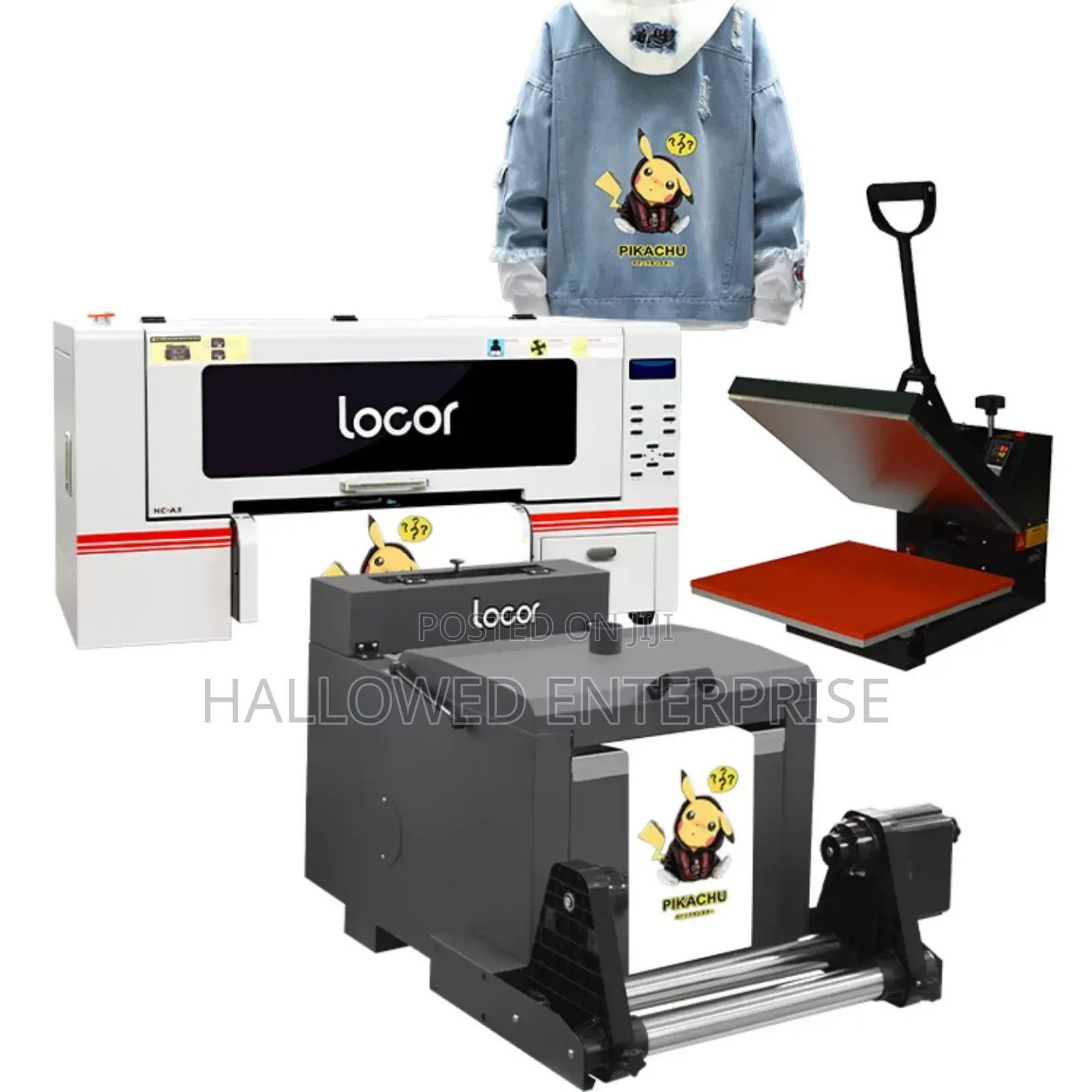 Epson Xp600 Two Heads T-Shirt DTF Printer A3/A4 Pet Film With Oven