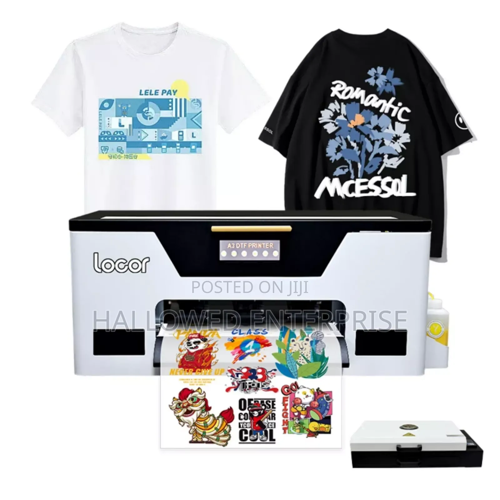 Epson Xp600 Two Heads T-Shirt DTF Printer A3/A4 Pet Film With Oven