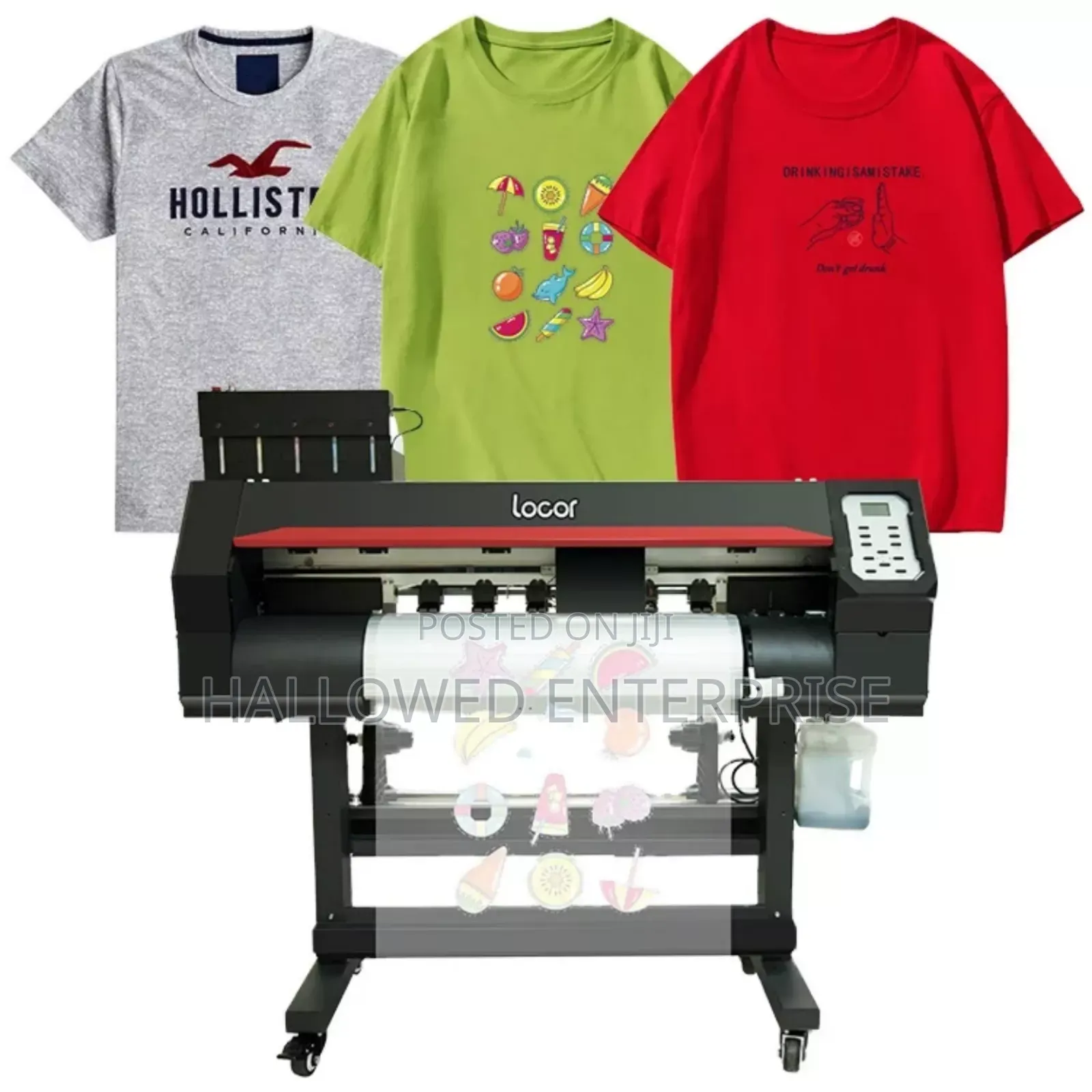 Epson Xp600 Two Heads T-Shirt DTF Printer A3/A4 Pet Film With Oven