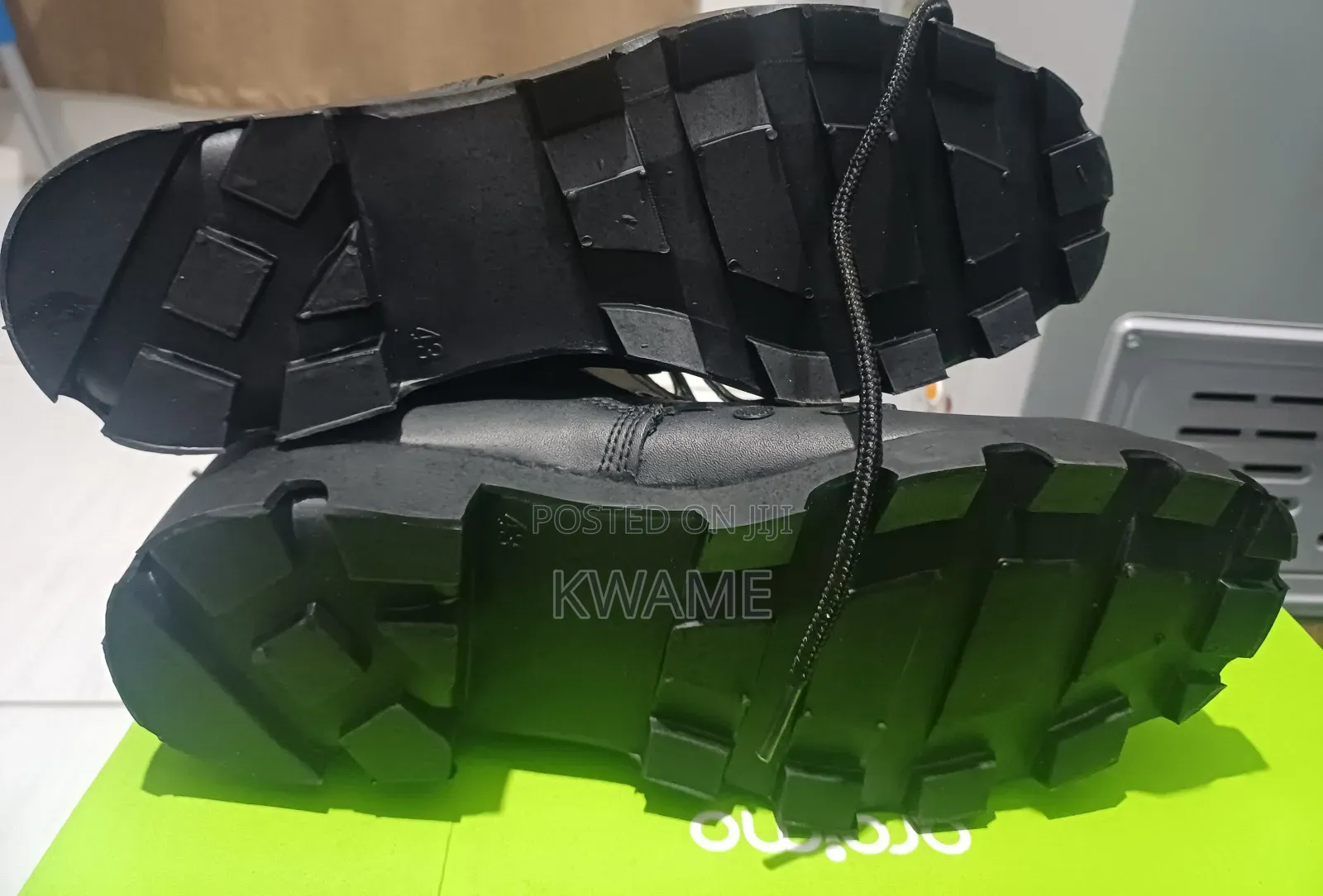 Military Boots Chelsea Mirror Shoe