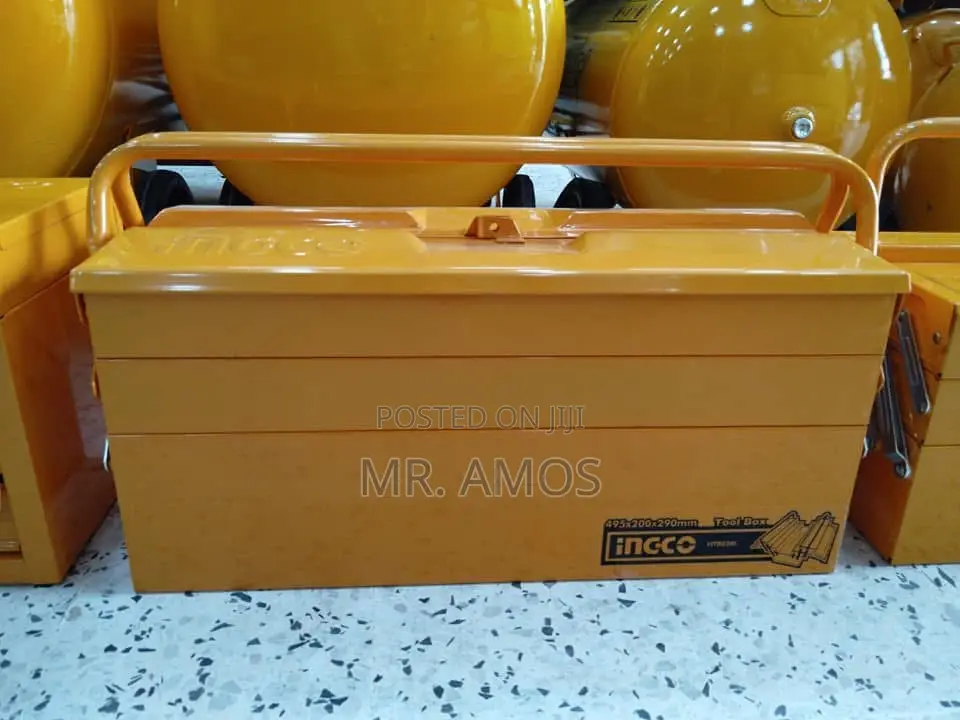 3 Layer Mechanics Heavy Duty Tool Box - Htbo3