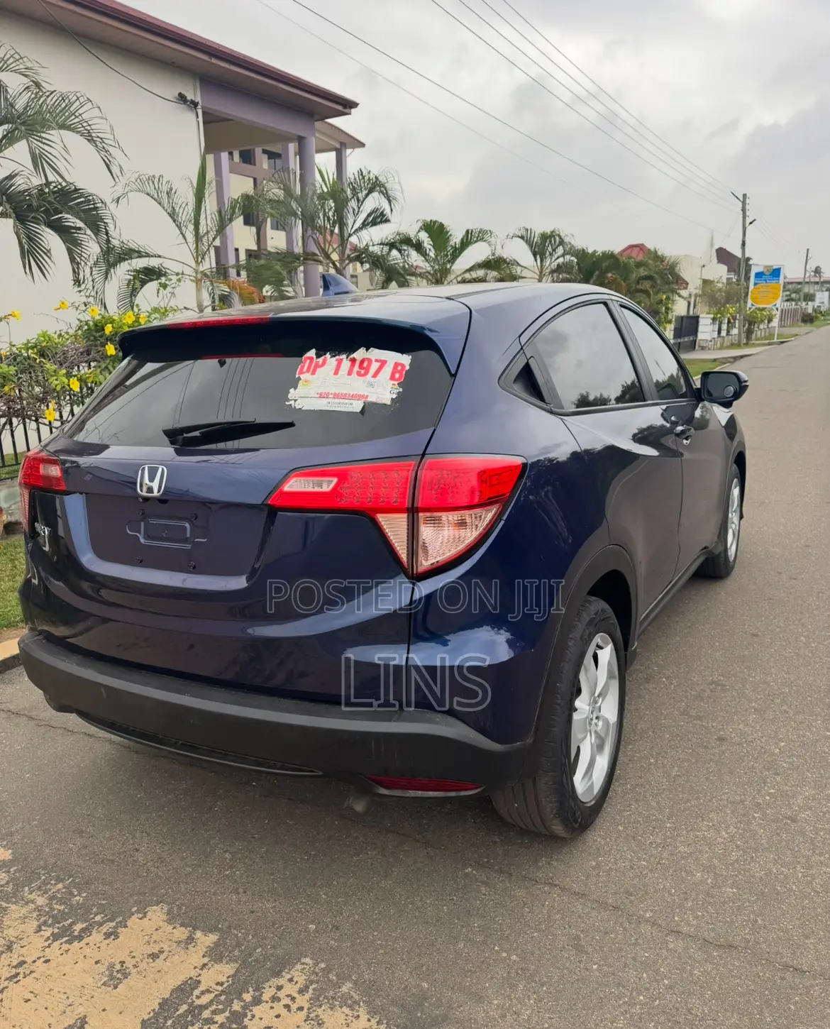 Honda HR-V EX AWD 2017 Blue