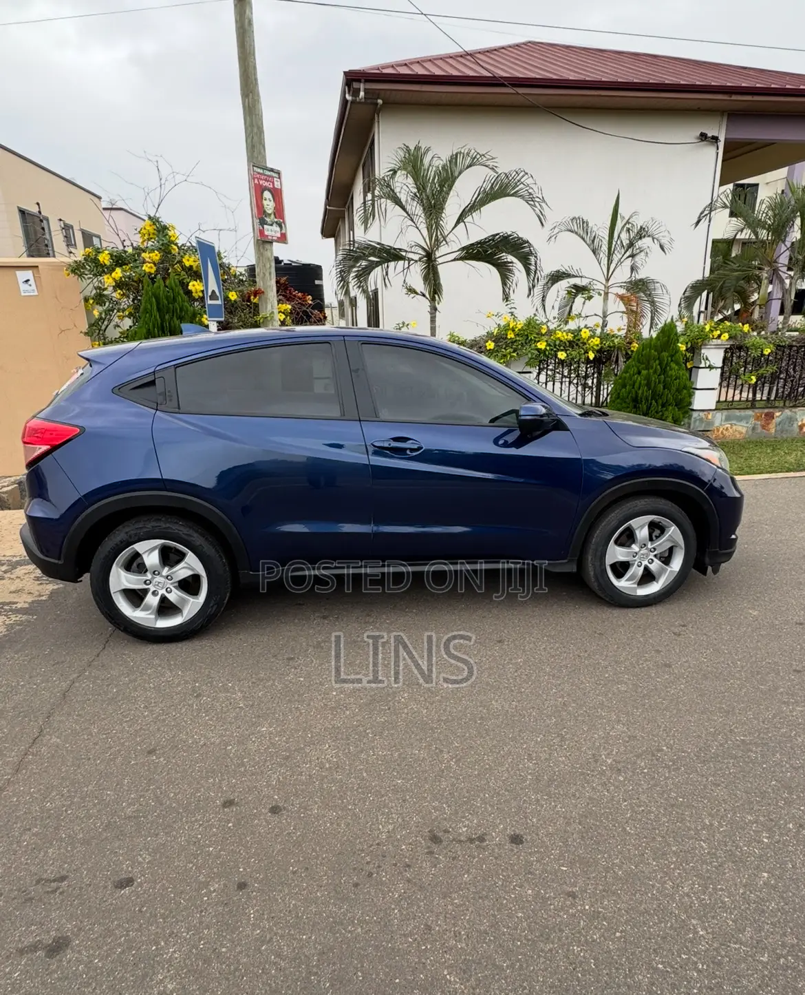 Honda HR-V EX AWD 2017 Blue
