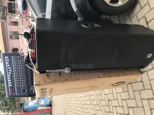 Full Range Speakers With Mixer and Mics