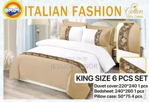 White Duvet Cover Set (Bed Runners)