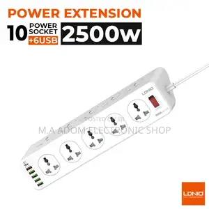 Multifunctional Ldnio 10 Ports With 5 Usb Type C Extension Board