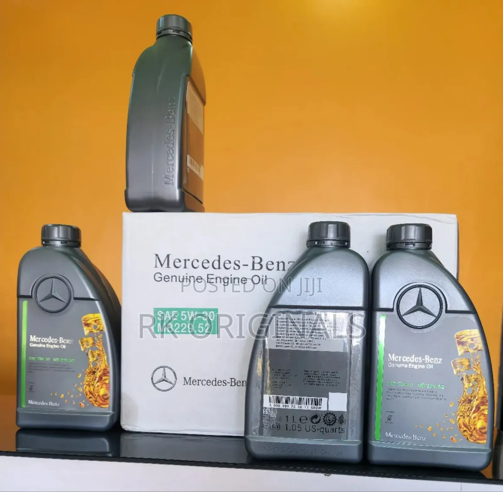Mercedes-benz Engine Oil 5w30 1l Mb229.52 From Germany🇩🇪