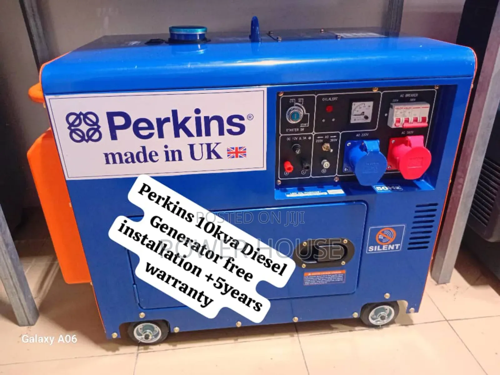Quick Gen Perkins Diesel Generator 10kva Silent