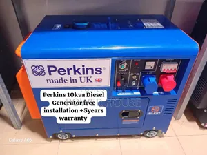 Simple Spin Perkins Diesel Generator 10kva Silent