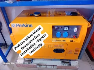 Quick Spark Perkins Diesel Generator 10kva Silent