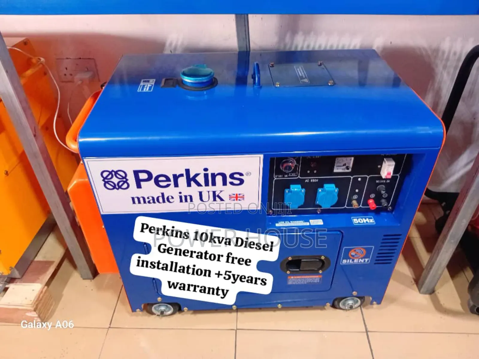 Thought Spark Perkins Diesel Generator 10kva Silent