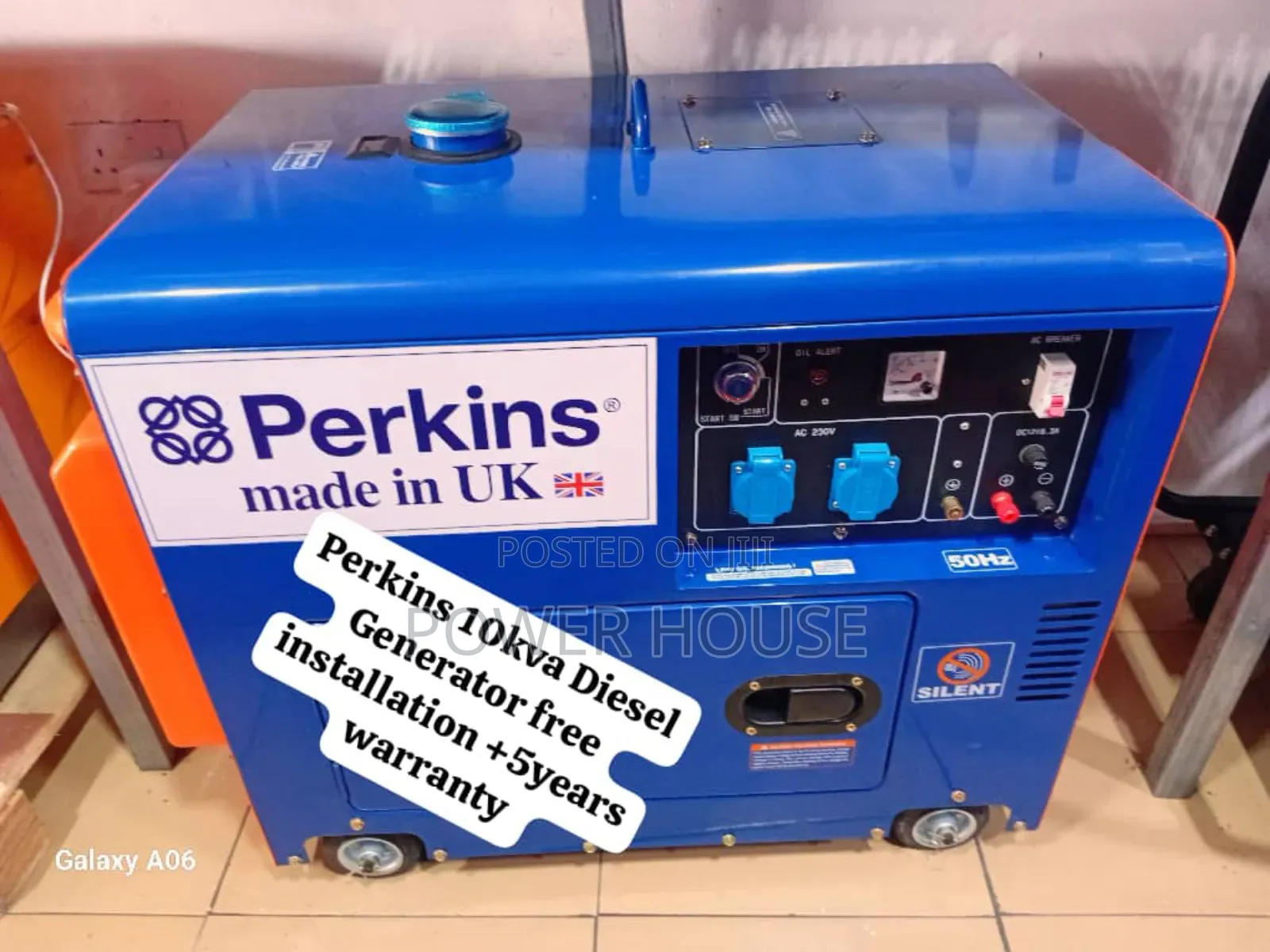The Idea Well Perkins Generator Diesel 10kva Silent