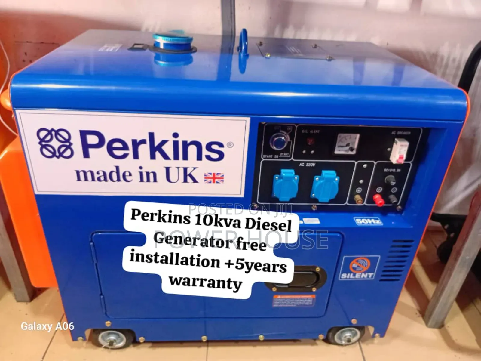 Bright Box Perkins Diesel Generator 10kva Silent