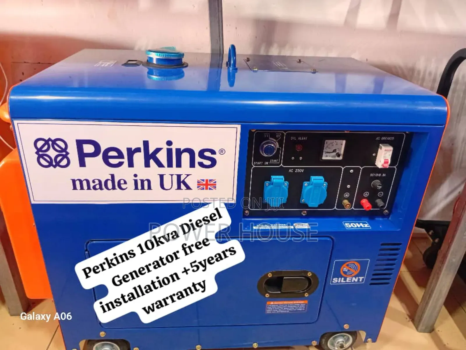 Idea Drop Perkins Diesel Generator 10kva Silent