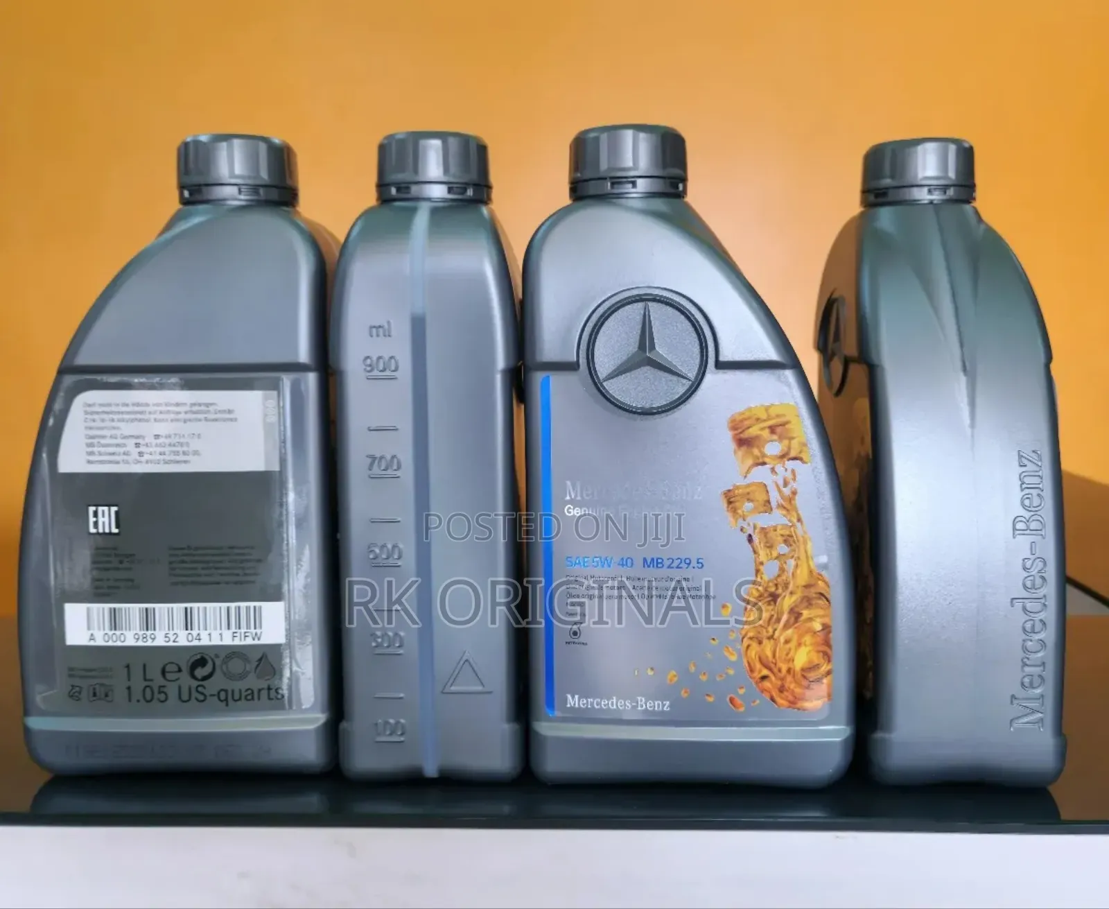 Mercedes-benz Engine Oil 1l 5w40 Mb229.5 From Germany🇩🇪