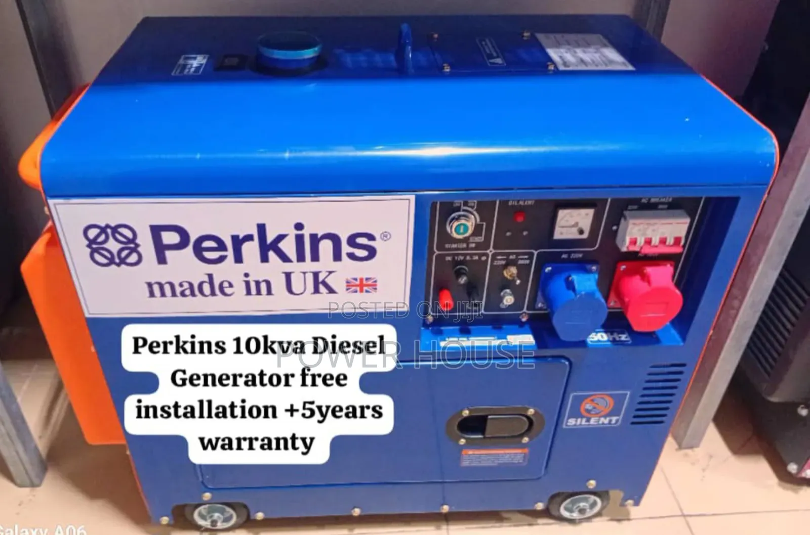 Next Gen Perkins Diesel Generator 10kva Silent