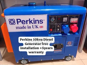 Brain Drip Perkins Diesel Generator 10kva Silent