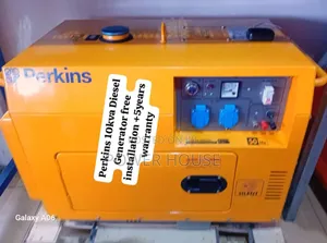Loop Perkins Diesel Generator 10kva Silent