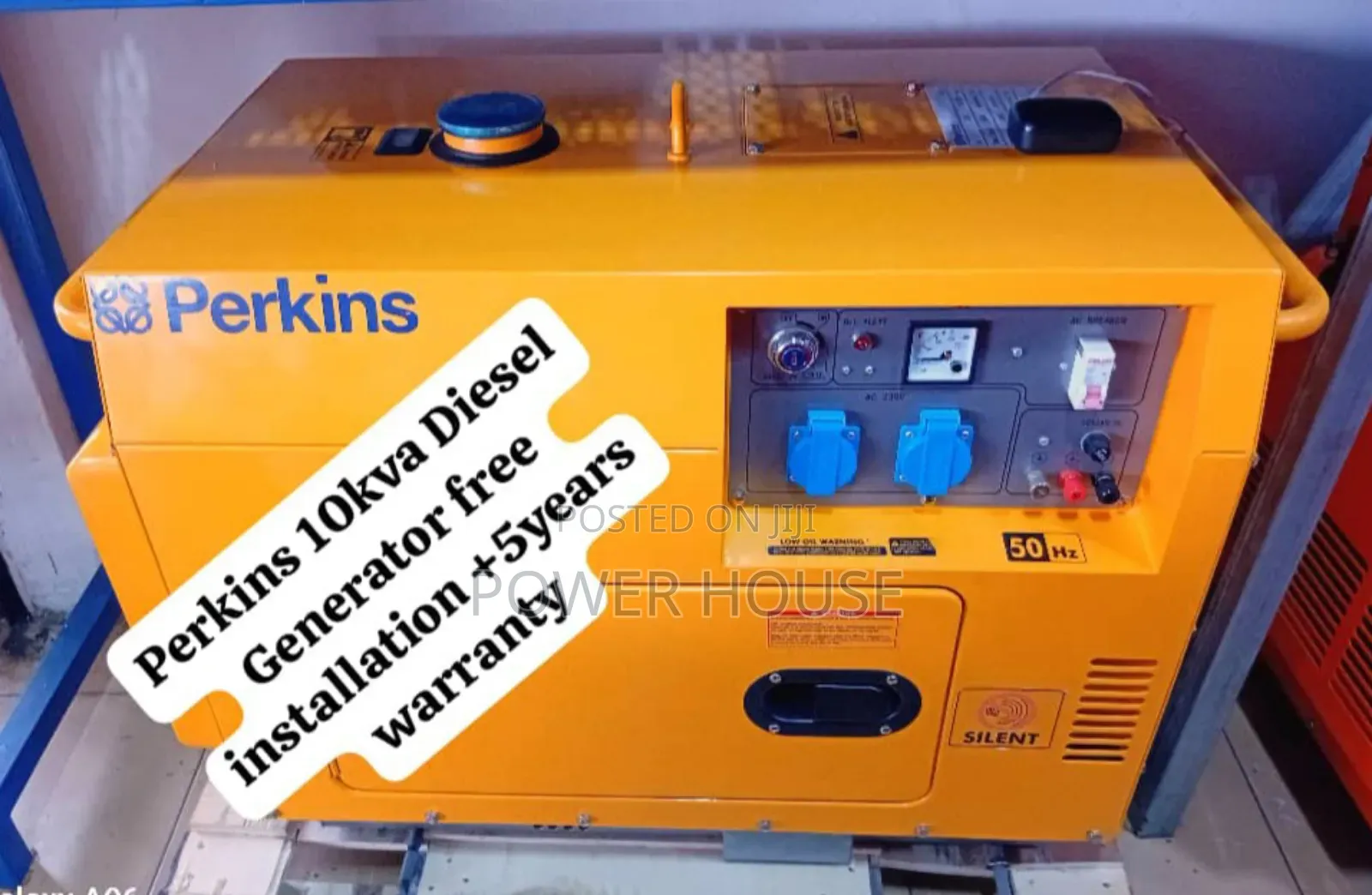 Make One Perkins Diesel Generator 10kva Silent