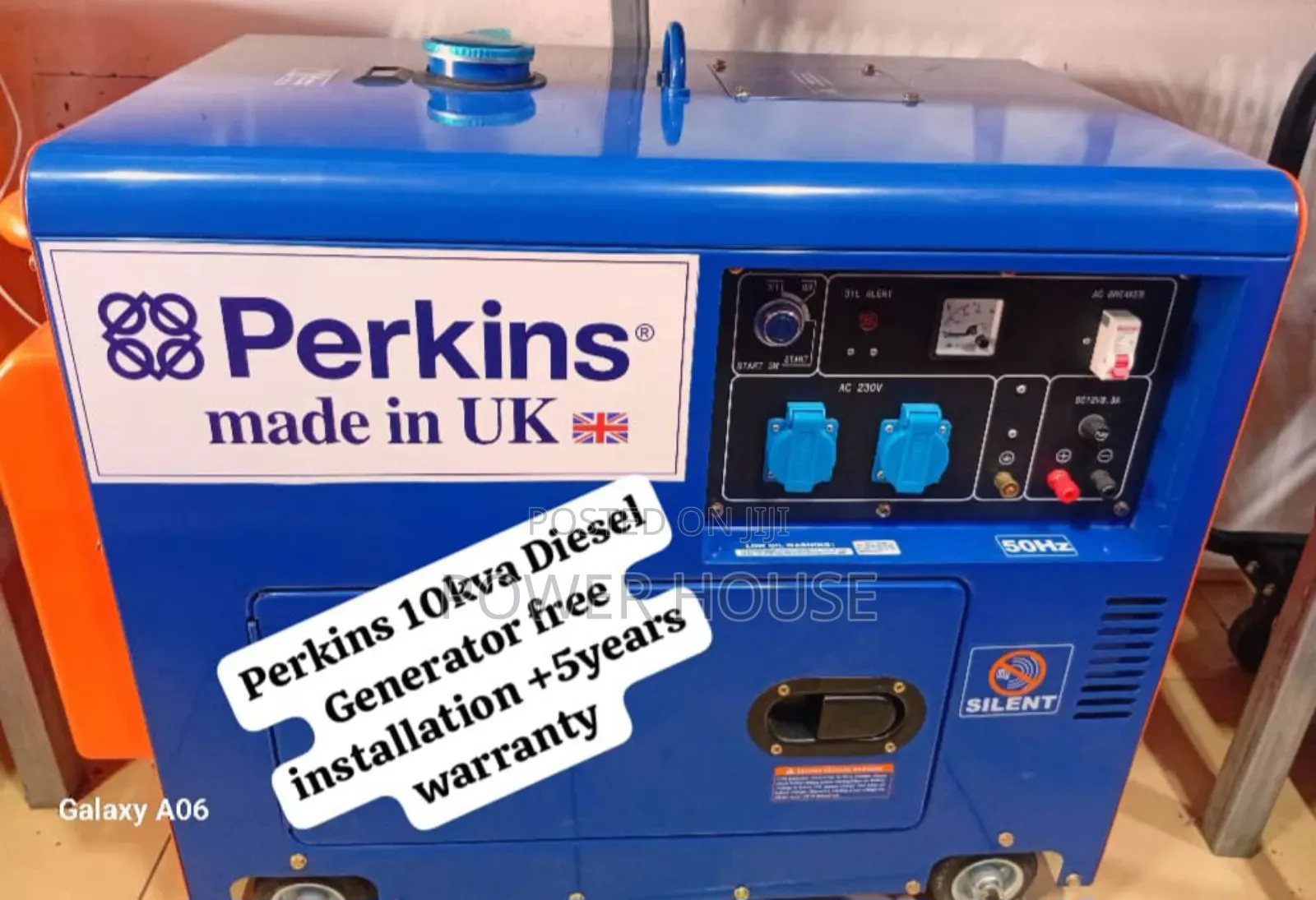 Mind Mill Perkins Diesel Generator 10kva Silent