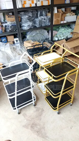 3 Tier Bar Cart/ Serving Trolley